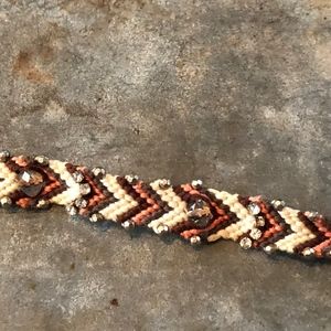 Braided Beaded Bracelet
